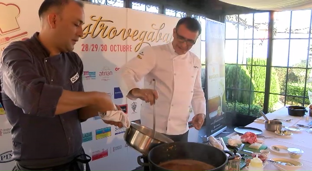 Showcooking nuevas técnicas en el arroz en el Festival Gastrovegabaja